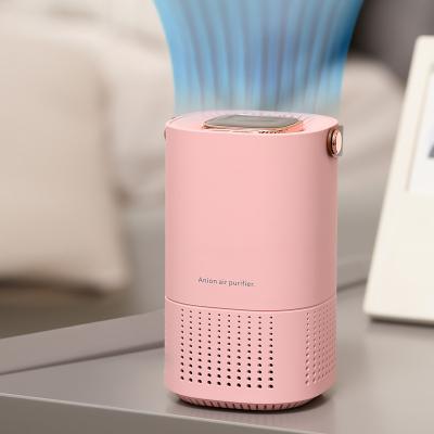 중국 Small USB Rechargeable Purifyer Portable Air Purifier with Hepa Filter air filtering 판매용