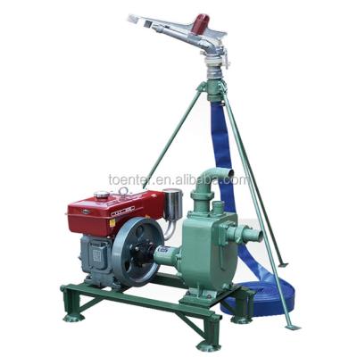 China Easy Operation Agricultural Sprinkler Irrigation System With Water Rain Gun for sale