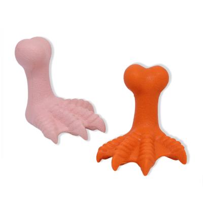 China Dragon Paw Dog Chew Toy Natural Viable Toy Pet Clean Food Grade Rubber Teeth Suitable For Muggers for sale