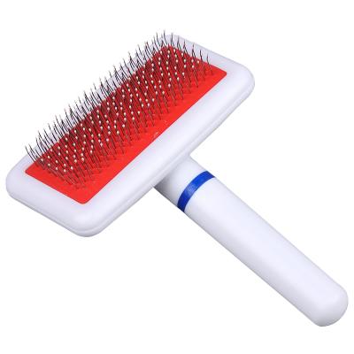 China 2021 Pet Grooming Slicker Bath Cleaning Comb and Brush Dog Stocked Hair Comb Deshedding Tool Pet Supply Wholesale Bestsellers for sale