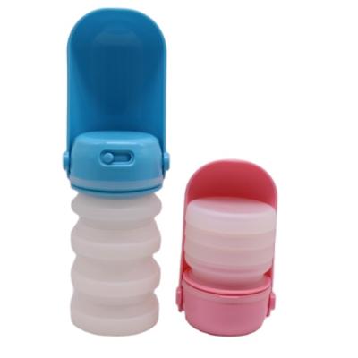 China High Quality Portable Dog Water Bottle Stocked Collapsible Wholesale Dog Water Bottle for sale