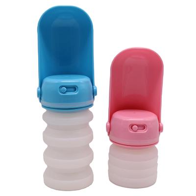 China Collapsible Portable Outdoor Travel Dog Water Bottle Pet Stored Drinking Bottle Drivers For Small Animals for sale