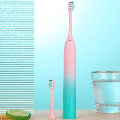 China OEM Logo Adult 5 Modes Large Capacity Oral Soft Battery Sonic Food Grade Electric Toothbrush 1200mAh for sale