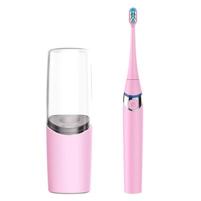 China Dupont Soft Nylon Type-c Whitening Electric Toothbrush Filling Sonic Rechargeable Portable Toothbrush for sale