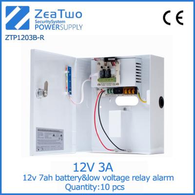 China CCTV camera power supply 12v 3amp power supply relay output ZTP1203B-R for sale