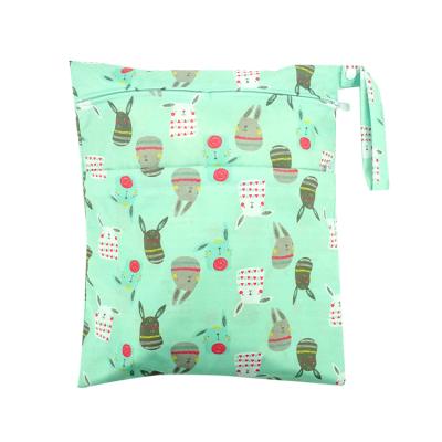 China Multifunctional Purpose 2021 Newest Reusable Washable Wetbags, Waterproof Wet Bag Zipper Baby Bags for sale