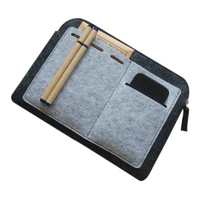 China Custom High Quality Eco-Friendly Manufacturer Felt Document Bag for sale