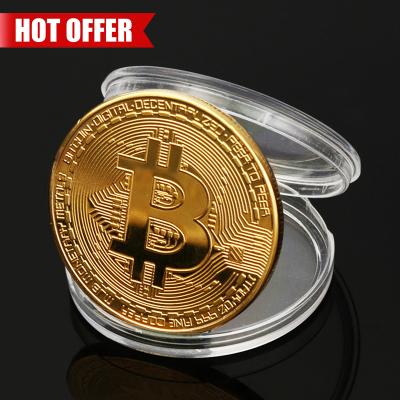 China Wholesale Commemorative Souvenir Metal Real Bitcoin Challenge Gold Antiqu Coin Custom Antiqu Coin Europe Euro for sale