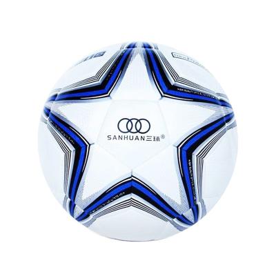 China 2021 PU Manufacturer Sale Pitcher Compressor Name Size 5 Colorful Handheld Soccer Ball For Training for sale