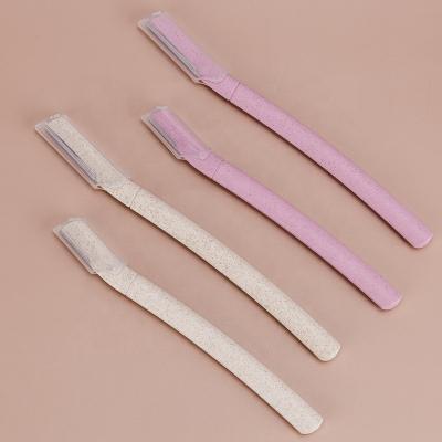 China New Fashion Look Wheat Straw Women Hair Face Eyebrow Tool Safe Eyebrow Shaper for sale