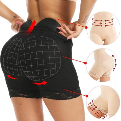 China Custom Made Plus Size Women Breathable Shaper Padded Butt Lifter Panties Hip Enhancer Hip Shapwear Underwear for sale