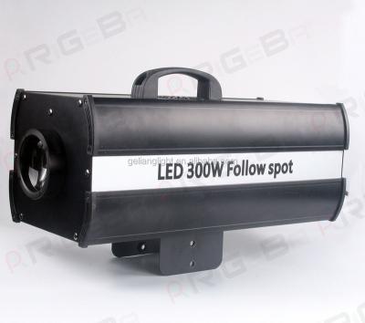 China 300W Mini LED Follow Spot Light Led Decorative Spotlights Handheld Stage Light RG-FS300H1-KP1C5 for sale