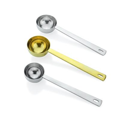 China Wholesale Coffee Honey Stainless Steel Doser Spoons Kitchen Tools Factory Viable for sale