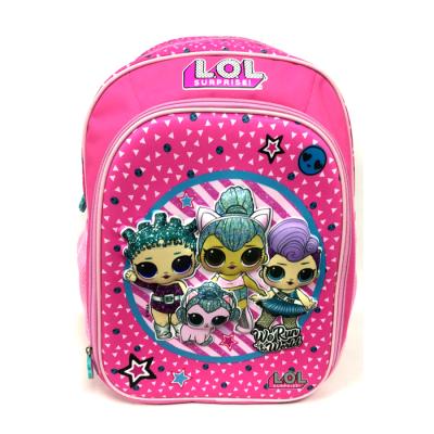 China New Pattern Waterproof Cartoon Kids Girls Backpacking Children School Bag Set for sale