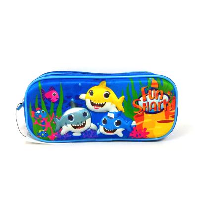 China Schools & Offices Yes Novelty School Students Use EVA Material Cartoon Kids Pencil Case for sale