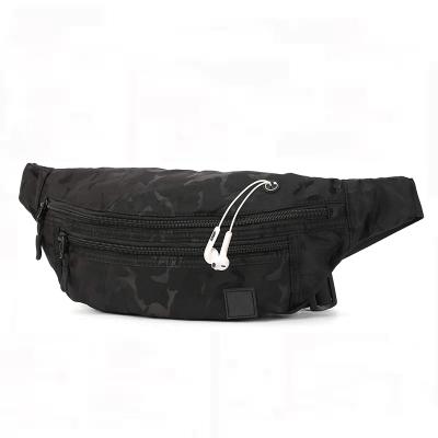 China Custom Water Proof Big Waist Bag Hip Fanny Pack Women Men Fashion Hip Fanny Bag Casual Waist Pack for sale