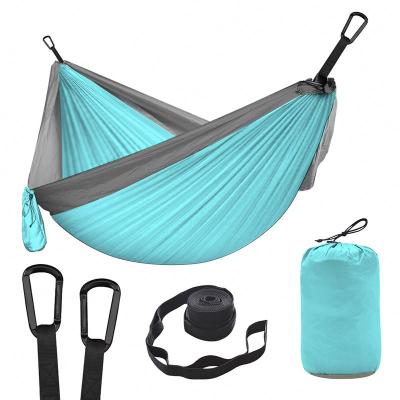 China Nylon Outdoor Camping Traving Portable Camping Hammock Travel Lightweight Hammock Hanging Chair for sale