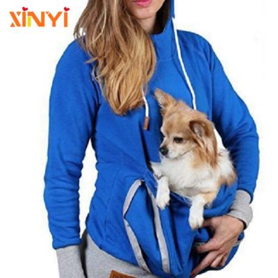 China Long Dog Cat Lovers Pocket Pocket Antibacterial Wholesale Support Pet Sleeve Sweatshirt Hoodies for sale