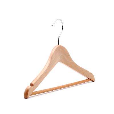 China 2020 Kids Hanger K022 New Products Beautiful Natural Color Children Wooden HANGER HANGER for sale