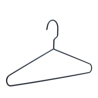 China Wholesale Price D022 Low Price Multifunctional Manufacturer High Quality Black Metal Clothes Hanger for sale