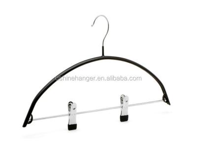 China Anti-Slip DISPLAY Hangers Chrome Hook Metal Hanger for sale