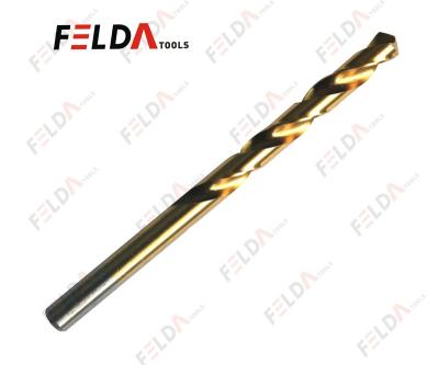 China M2 High Speed ​​Steel Full Ground Twist Drill Bits Titanium DIN338 Drill Bits Metal Drilling Bits for sale