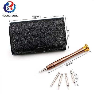 China RUOKTOOL 25Pcs Multifunctional Mobile Phone Manual Repair Screwdriver Set Holster Disassembly Combination Screwdriver Set for sale