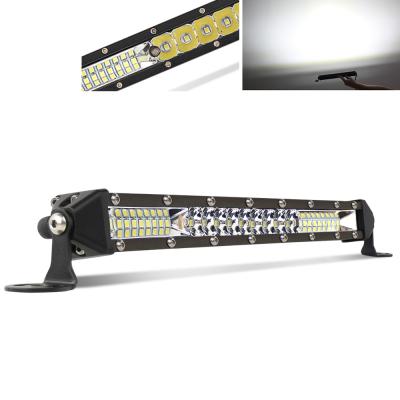 China 2020 New Design 12v 24v 8D 22inch Diecast Aluminum Housing Led Light Bar,Aurora Led Light Bar For ATV Utv Slim Slim Rzr for sale