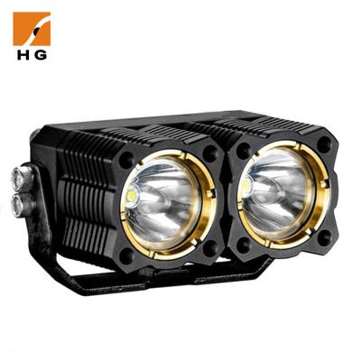 China Die Casting Aluminum Alloy Housing 4.6inch LED Driving Light 40w Led Work Light Portable Easy To Install for sale