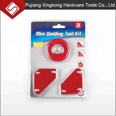 China Welding Fit Up 3pc Mini Welding Magnet And Ground Block for sale