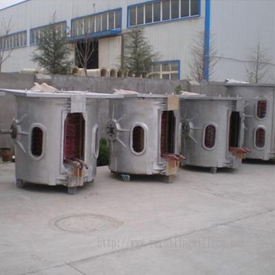 China High Efficiency Low Energy Consumption Intermediate Frequency Steel Melting Furnace for sale