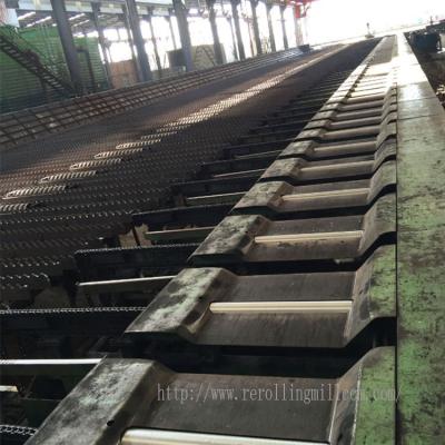 China Step By Step Walking Type Steel Automatic Cooling Bed Conveyor Table for sale