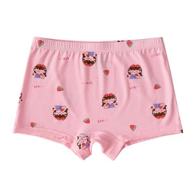 China Girls Modal Breathable High Quality Breathable Kids Boxers Shorts Girls Underwear for sale