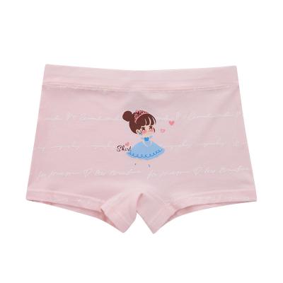 China High Quality Breathable Soft Breathable Anti-bacteria Boxers Comfortable Kids Underwear For Girls for sale