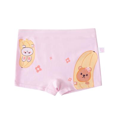 China Hot Selling Breathable Cotton Candy Boxers Shorts Kids Underwear For Girls for sale