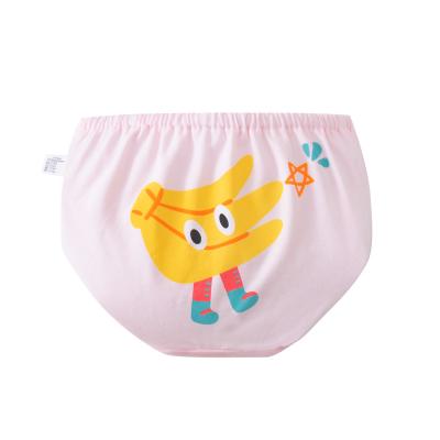 China High Quality Anti-wrinkle Breathable Cartoon Bread Triangle Panties Kids Underwear For Girls for sale