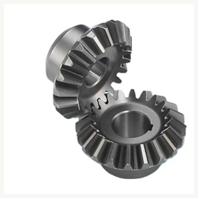 China Customized High Precision Spiral Wear Resistant C45 Steel Material Angular Spur Bevel Gears for sale