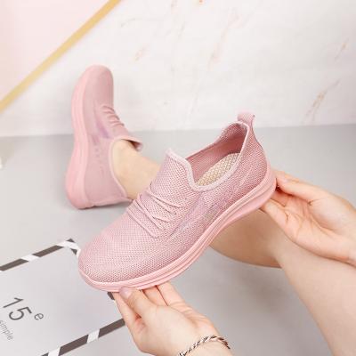 China Fashion Trend Made In China New Lightweight Outdoor Women Sneakers Elder People Leisure Shoes for sale