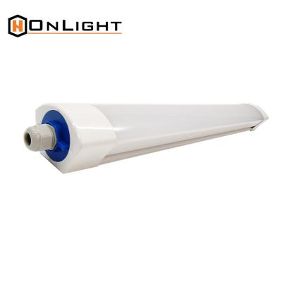 China Subway And Tunnel Led Triproof Batten Lamp 25w PC Material Led Light Waterproof Led Tri Proof Buy Direct Light Led Batten Light for sale