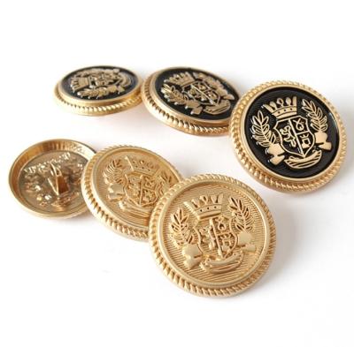 China Sustainable Manufacturers Point Metal Buttons Suit High Alloy Buttons for sale