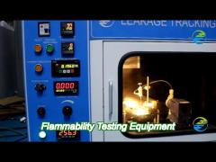 IEC60112 Flammability Testing Equipment Leakage Tracking Tester 0～600V Testing Voltage Button Operat