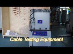 3 working station cable testing equipment ， electric wire abrasion test apparatus