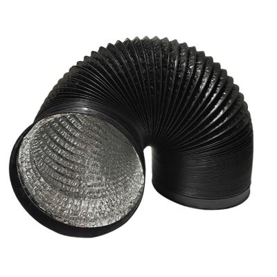 China Industrial Dimensions Customized Flexible Aluminum Duct One Year Warranty Fully Insulated Duct Air Velocity 30 m/s Insulated Duct for sale