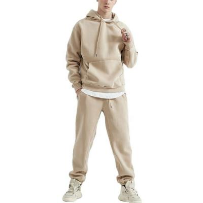 China Mens Viable Custom Jogging Tracksuit In Two Piece Set Custom Mens Tracksuits For Casual Street Wear for sale