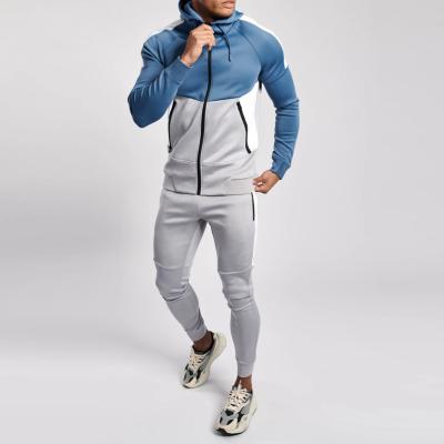 China Breathable Sweat Suit Men Jogging 2 Pieces Custom Logo Sports Wear Running Training Tracksuits For Men 2021 for sale