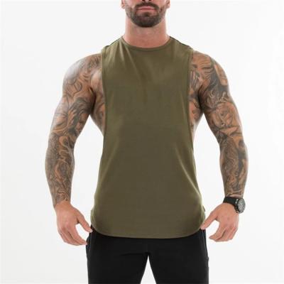 China Anti-pilling custom made gym tank top men for summer casual men's tank top fitness for sportswear for sale