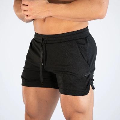 China Anti-wrinkle aletraining wholes shorts with printing logo workout abbreviations sporty men for sale