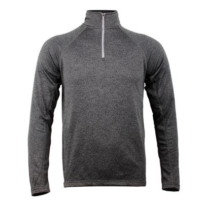 China 1/2 Zipper Anti-Shrink Pullovers In Polyester Spandex Sportswear 1/4 Zipper Performance Golf Quick Dry Pullovers for sale