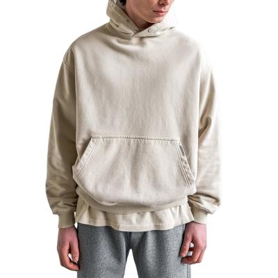 China custom Anti-wrinkle pull over hoodies men for casual wear men hoodies 100% cotton for workout for sale