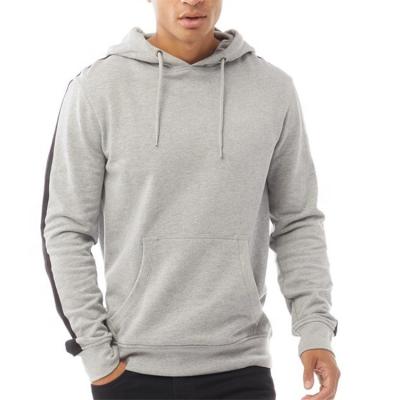 China High quality Anti-wrinkle hoodies for men sweater hoodie with striped splice for sale